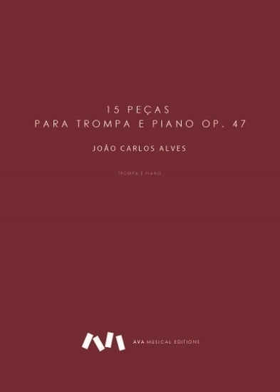 Imagem de 15 peças para trompa e piano op. 47