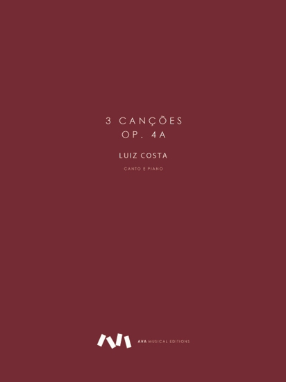 Picture of 3 Canções, op. 4a