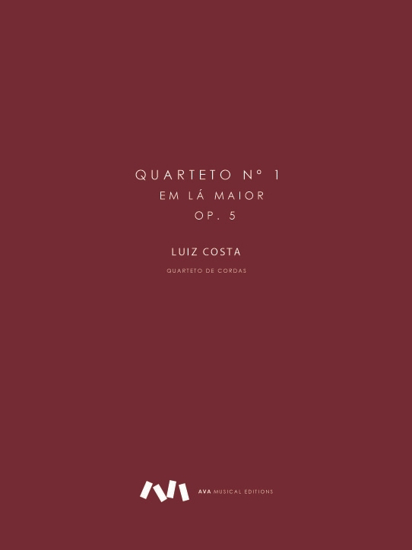 Imagem de Quarteto Nº 1 em lá maior, op. 5