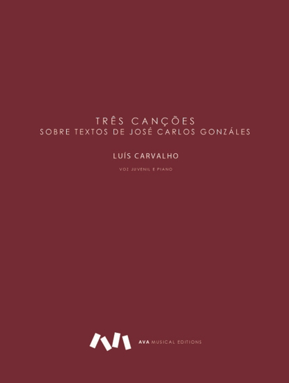 Imagem de Três Canções sobre textos de José Carlos Gonzáles