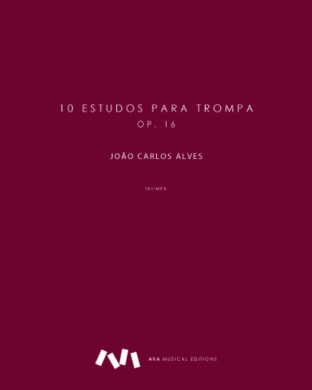 Imagem de 10 estudos para trompa, op. 16